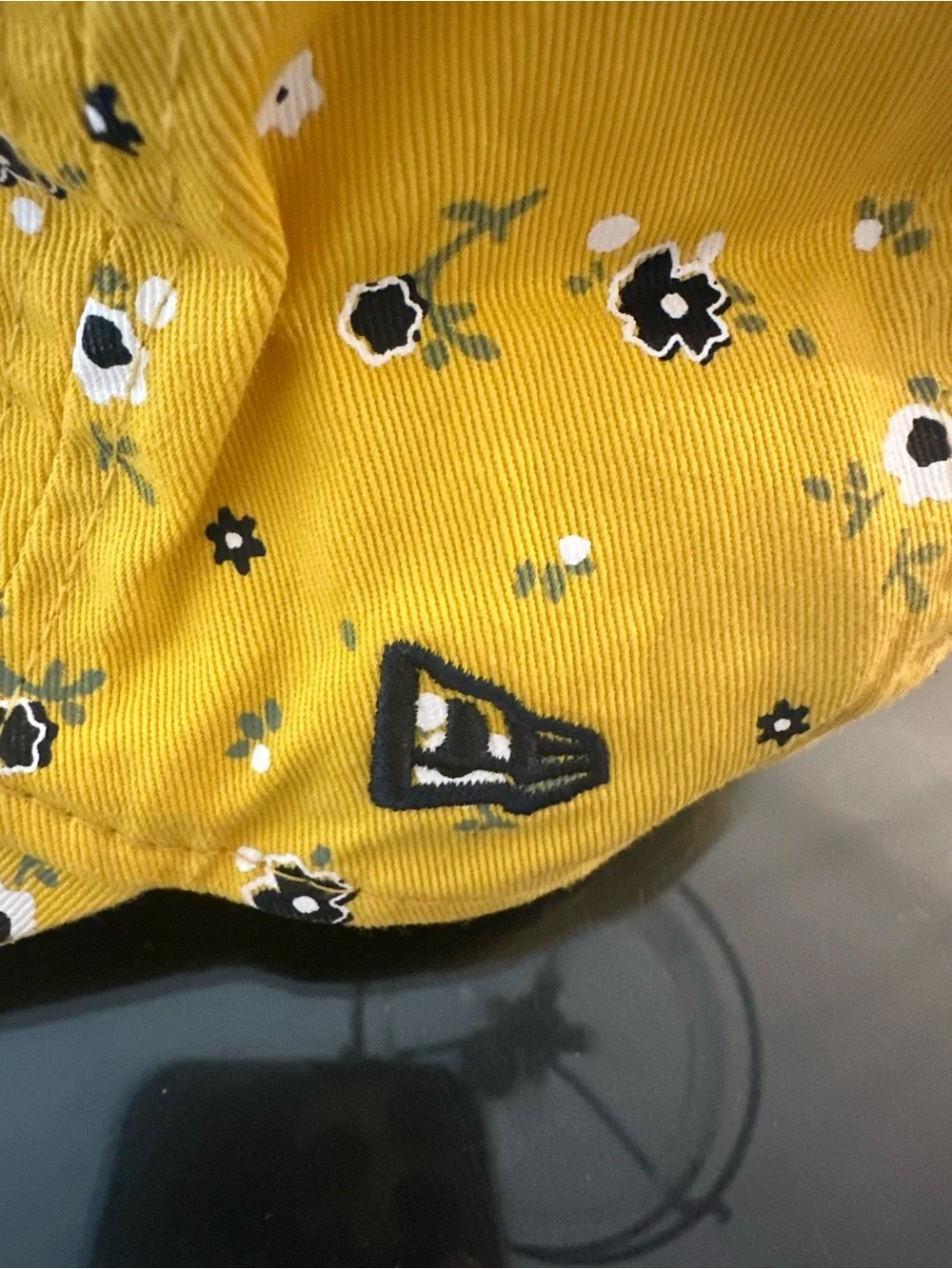 New Era Michigan Wolverines Womens Yellow Floral 9TWENTY Hat⁠